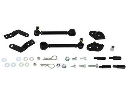 SuperPro TRC4314 Adjustable Quick-Release Sway Bar End Link Set for Jeep Gladiator JT