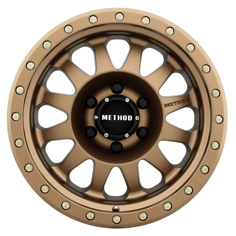 Method Wheels MR304 Double Standard 17x8.5 0mm Offset 6x5.5 Bronze Wheel