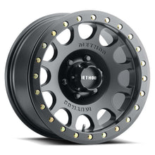 Method Wheels MR105 V3 Beadlock 17x9 Matte Black Wheel, -38mm Offset, 8x6.5 Bolt Pattern