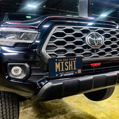 Mishimoto MMLP-TAC-16 License Plate Relocation Kit for 2016-2023 Toyota Tacoma