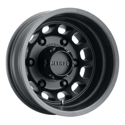 Method Wheels MR901 16x5.5 Matte Black Dually Wheel, 6x205 Bolt Pattern