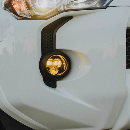 KC HiLiTES FLEX ERA 3 Dual Mode SAE Fog Light 2-Light Master Kit 97154 for Toyota Tacoma and 4Runner