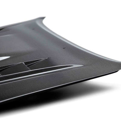 Seibon HD12TYTA-TS TS-Style Carbon Fiber Hood for 2012–2015 Toyota Tacoma