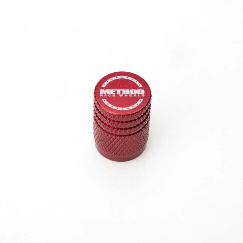Method Wheels MH-VSC8 Valve Stem Caps, Red, 5-Pack