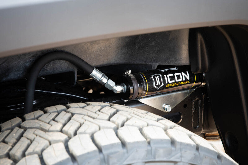 ICON 57808P 2.5 Series Remote Reservoir Rear Shocks for 2024-2026 Toyota Tacoma, 0-1-Inch Lift