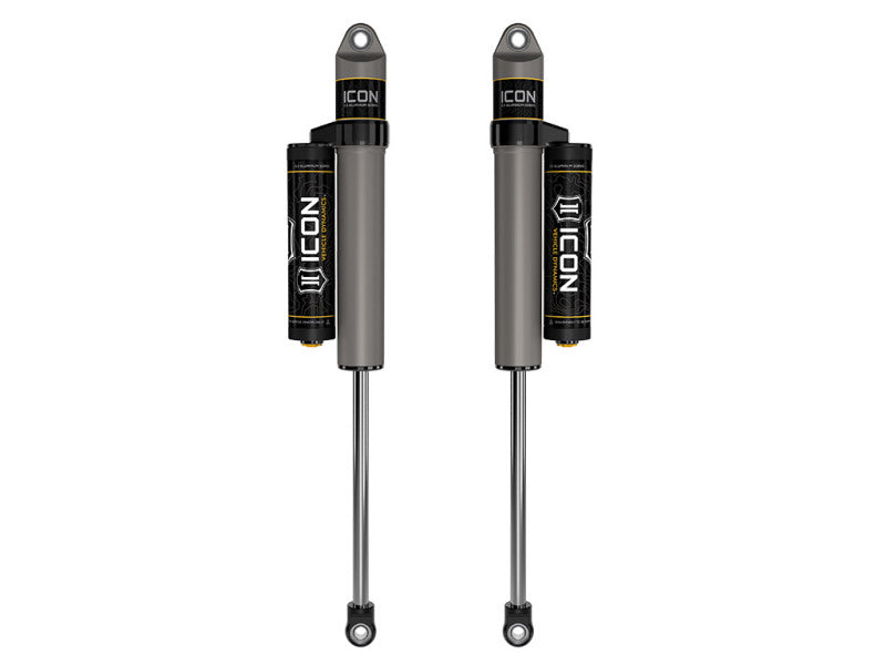 ICON 27726P 2.5 Aluminum Series Rear Piggyback Shocks for 2018+ Jeep Wrangler JL
