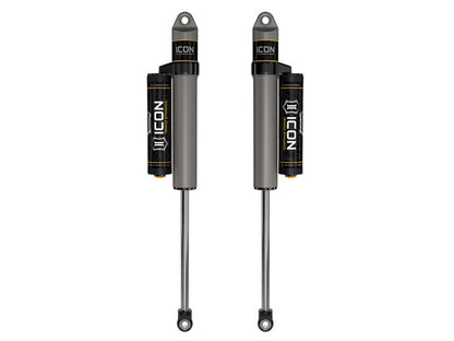 ICON 27726P 2.5 Aluminum Series Rear Piggyback Shocks for 2018+ Jeep Wrangler JL