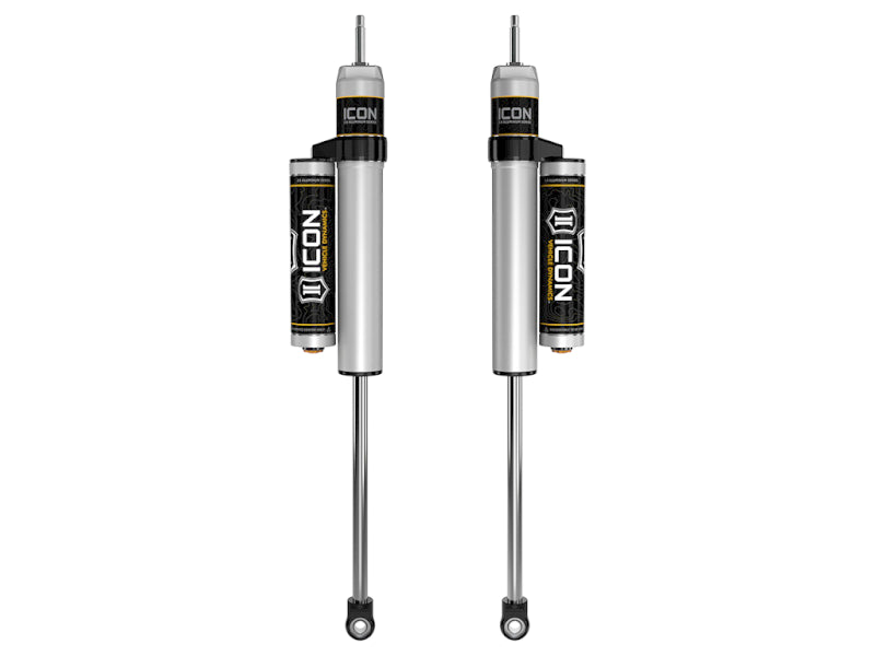 ICON 57721P-CB 2.5 Aluminum Series Piggyback Rear Shocks for 2007-2021 Toyota Tundra with 6-Inch Lift, Pair