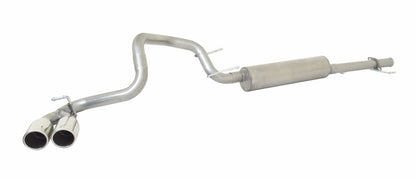 Gibson 618816 Cat-Back Dual Sport Exhaust System for Toyota 4Runner 4.0L, Stainless Steel