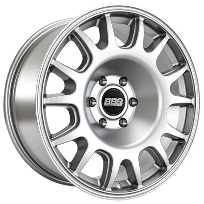 BBS TS-R 20x9-Inch Satin Silver Wheel, 6x135 Bolt Pattern, ET12, Part Number TS-R209089P1203
