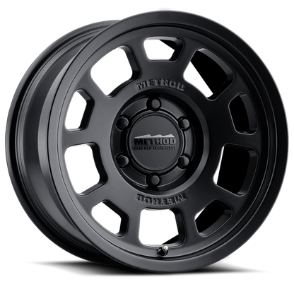 Method Wheels MR705 17x8.5 0mm Offset 5x5 Matte Black Bead Grip Wheel