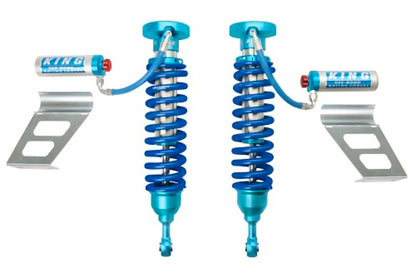 King Shocks 25001-143A 2.5-Inch Front Coilover Kit with Remote Reservoir and Adjuster for Toyota Tundra and Sequoia