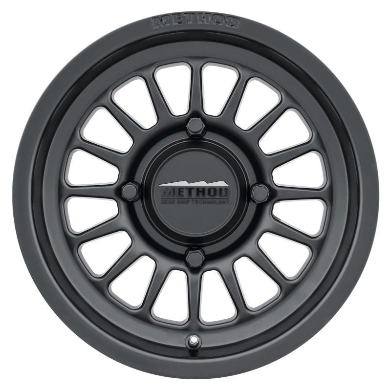 Method Wheels MR411 Bead Grip 15x7 Matte Black Wheel, +13mm Offset, 4x136 Bolt Pattern