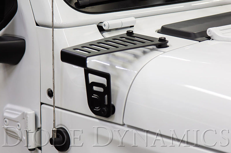 Diode Dynamics DD6092 SS6 Cowl Mount LED Light Bar Kit for Jeep Wrangler JL and Gladiator