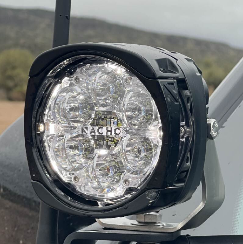 Nacho Offroad Technology Quatro Spot 4-Inch Off-Road LED Light Pair PM431