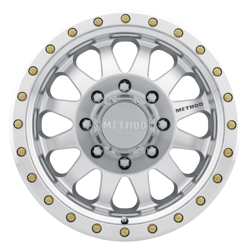 Method Wheels MR304 Double Standard 17x8.5 0mm Offset 8x6.5 Polished Wheel