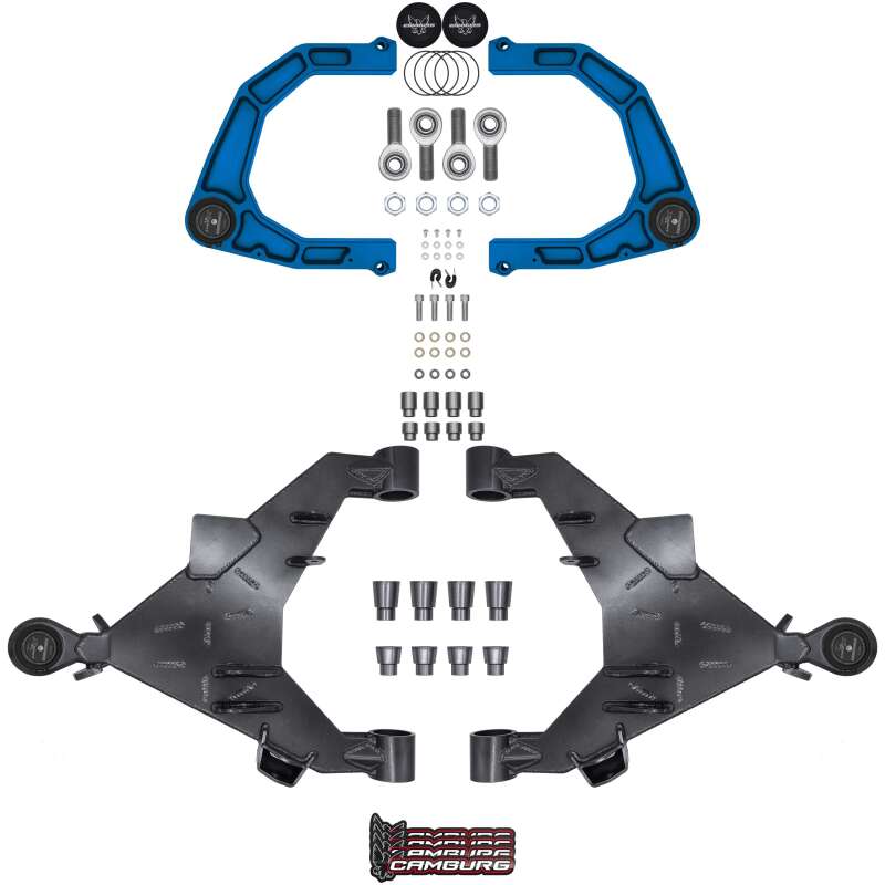 Camburg 2022-2024 Toyota Tundra KINETIK X-Joint XL Trail Series Long Travel Kit, Blue - CAM-310217-KX-BLU