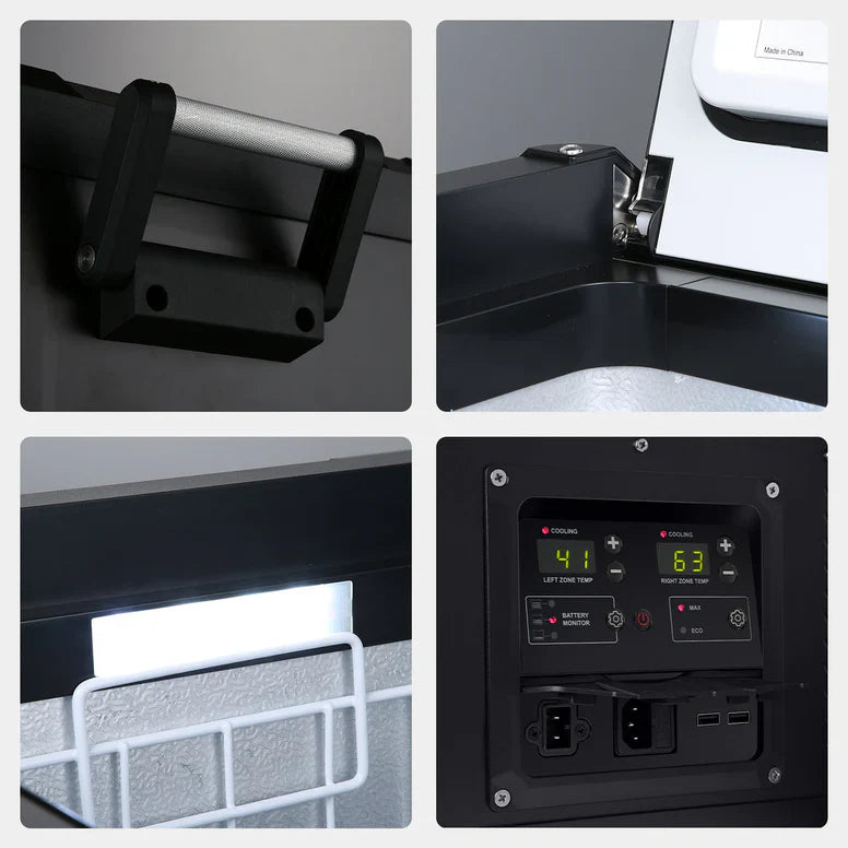 ICECO VL90ProD Dual Zone Freezer 90 LT