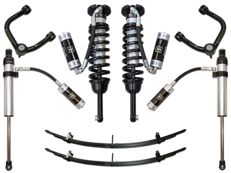 ICON K53005T Stage 5 Suspension System with Tubular UCAs for 2005-2023 Toyota Tacoma