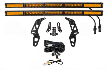 Diode Dynamics DD6088 SS30 Bumper LED Light Bar Kit for 2018-2025 Jeep Wrangler