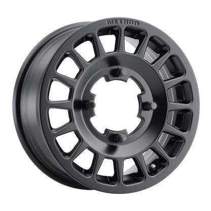 Method Wheels MR407 Bead Grip 15x6 Matte Black Wheel, 5x4.5 Bolt Pattern, +51mm Offset