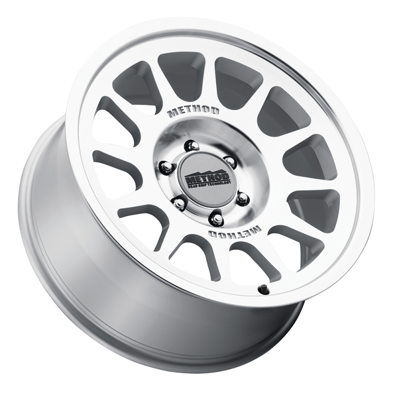 Method Wheels MR703 Bead Grip 20x9-Inch Silver Wheel, -12mm Offset, 5x5 Bolt Pattern