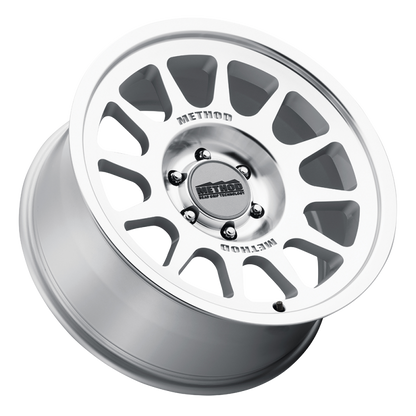 Method Wheels MR703 Bead Grip 20x9-Inch Silver Wheel, -12mm Offset, 5x5 Bolt Pattern