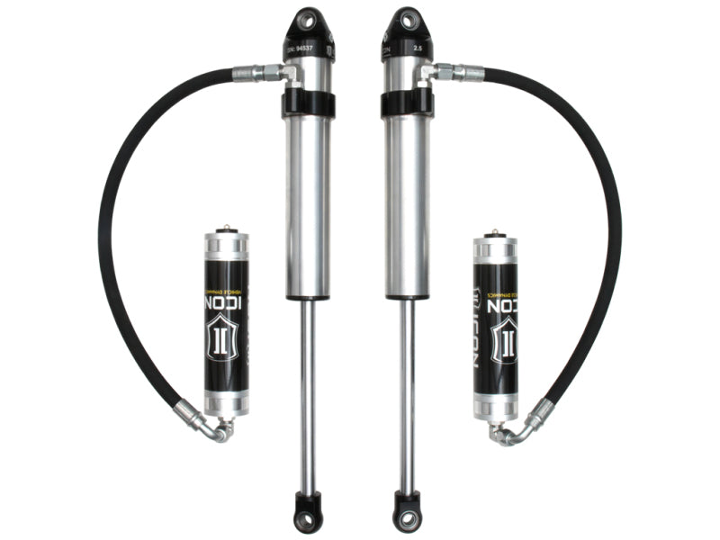 ICON 27821P 2.5 Series Front Remote Reservoir Shocks for 2018+ Jeep Wrangler JL