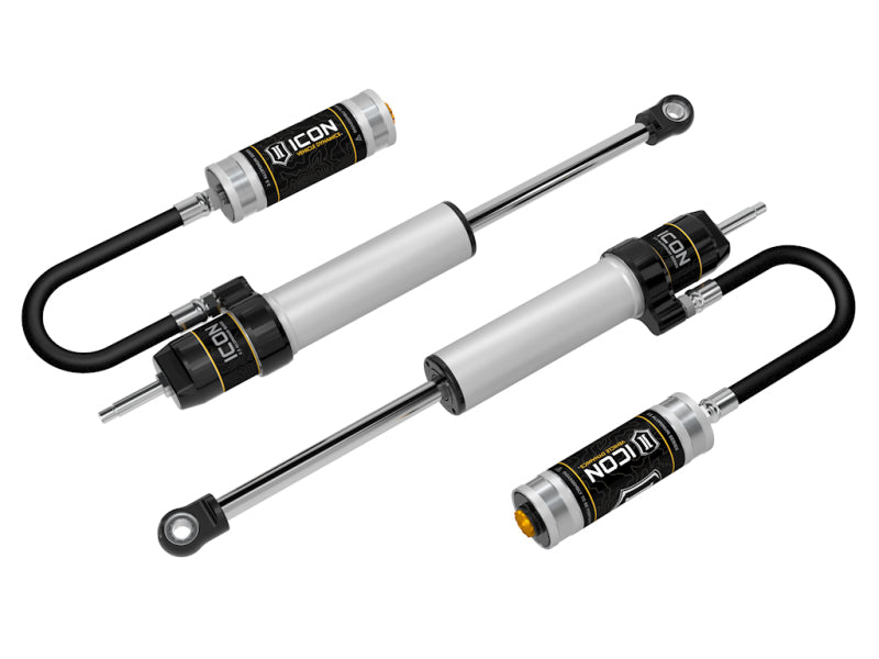 ICON 57810P 2.5 Aluminum Series VS Remote Reservoir Rear Shocks for Toyota 4Runner and FJ Cruiser