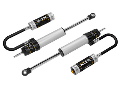 ICON 57810P 2.5 Aluminum Series VS Remote Reservoir Rear Shocks for Toyota 4Runner and FJ Cruiser