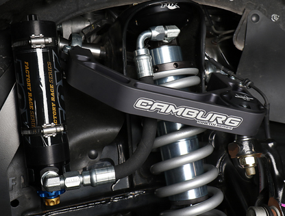 Camburg CAM-310184-GRY KINETIK V2 Billet Uniball Upper Control Arms for Toyota Tacoma, 4Runner and FJ Cruiser