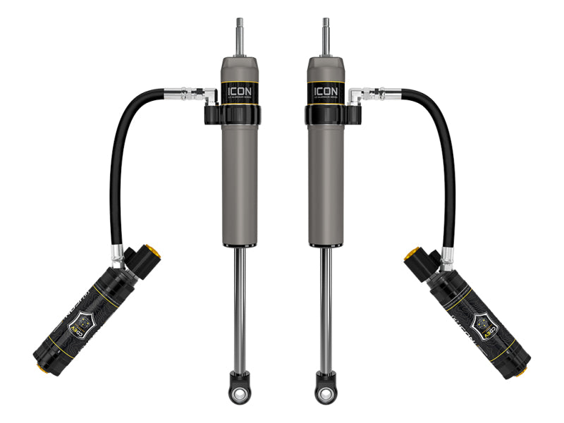 ICON 57840EP 2022-2023 Toyota Tundra 2.5 Aluminum Series Rear Shocks with Remote Reservoir and CDEV, Pair