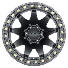 Method Wheels MR108 17-Inch Beadlock Wheel, 9-Inch Width, -44mm Offset, 8x6.5 Bolt Pattern, Matte Black