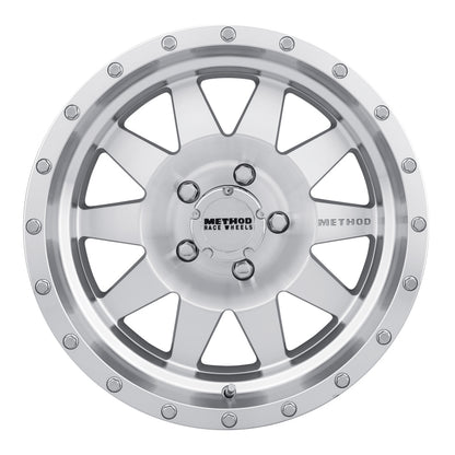 Method Wheels MR301 The Standard 16x8 Polished Wheel, 0mm Offset, 5x4.5 Bolt Pattern