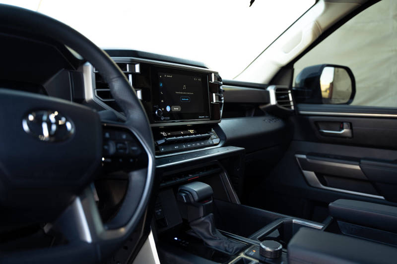 DV8 Offroad CCT2-01 Center Console MOLLE Panels and Digital Device Bridge for 2022-2025 Toyota Tundra and Sequoia