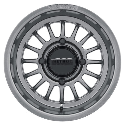 Method Wheels MR411 Bead Grip 15x7 Gloss Titanium Wheel, 4x156, +38 Offset