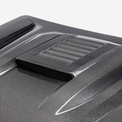 Seibon HD24TYTA-TR TR-Style Carbon Fiber Hood for 2024+ Toyota Tacoma
