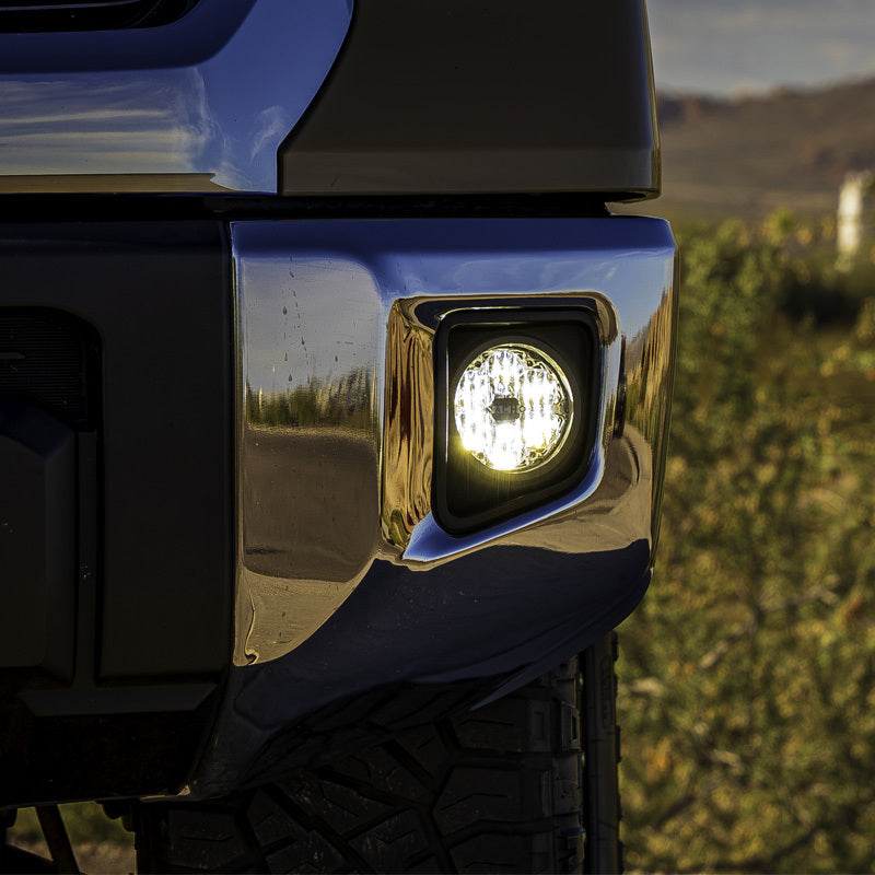 Nacho Offroad Technology V3TO1KASO Toyota SAE Plug-and-Play Fog Light Kit, Amber