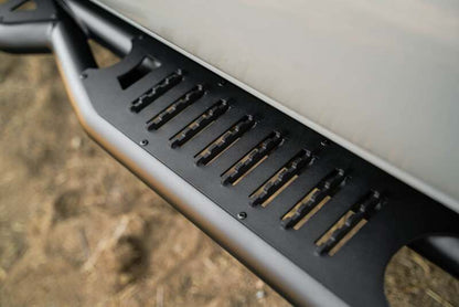 DV8 Offroad SRTT1-02 OE Plus Side Steps for 2016-2023 Toyota Tacoma Crew Cab