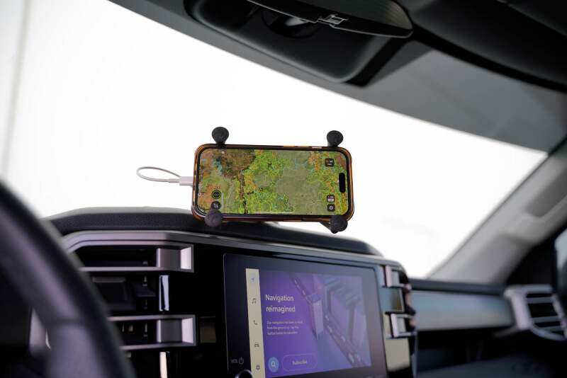 DV8 Offroad DMT2-01 Digital Device Dash Mount for 2022-2025 Toyota Tundra and Sequoia