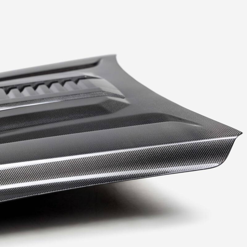 Seibon HD24TYTA-TR TR-Style Carbon Fiber Hood for 2024+ Toyota Tacoma
