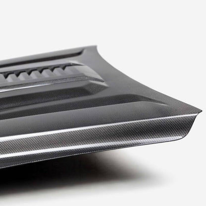 Seibon HD24TYTA-TR TR-Style Carbon Fiber Hood for 2024+ Toyota Tacoma