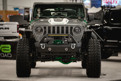DV8 Offroad HDMBJL-01 Heat Dispersion Hood for 2018-2025 Jeep Wrangler JL and Gladiator JT
