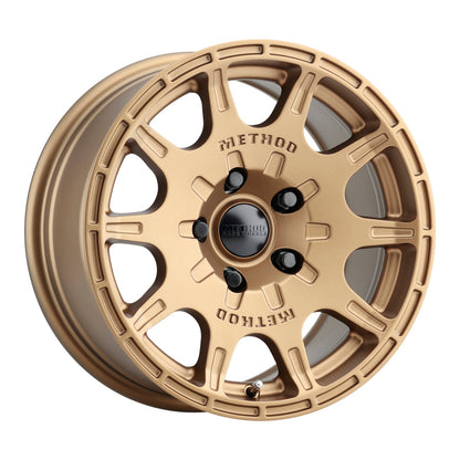 Method Wheels MR502 VT-SPEC 2 15x7-Inch +15 Offset 5x100 Bronze Wheel