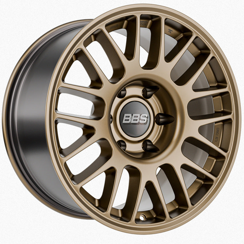 BBS TS-M 17-Inch x 9-Inch Cast Wheel, 6x135 Bolt Pattern, 87.1mm Hub Bore, -12 Offset, Satin Bronze