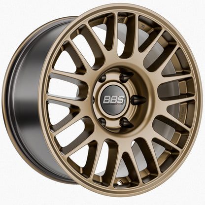 BBS TS-M 17-Inch x 9-Inch Cast Wheel, 6x135 Bolt Pattern, 87.1mm Hub Bore, -12 Offset, Satin Bronze