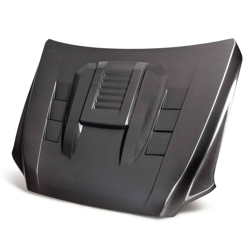 Seibon HD24TYTA-TS TS-Style Carbon Fiber Hood for 2024 Toyota Tacoma