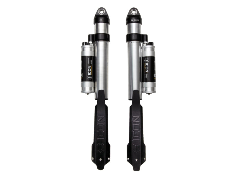 ICON 27727CP 2.5 Aluminum Series Rear Shocks with CDCV for 2020–2021 Jeep Gladiator JT with 1.5-Inch Lift