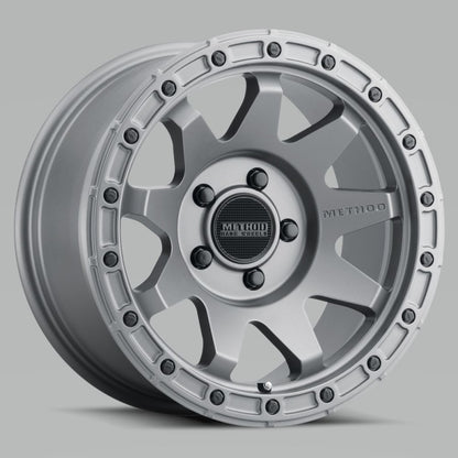 Method Wheels MR317 17-Inch x 8.5-Inch Matte Black Wheel, 0mm Offset, 5x5 Bolt Pattern