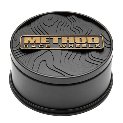 Method Wheels Top Push-Through Center Cap 130mm, Bronze - CP-TOPO130-P-BZ